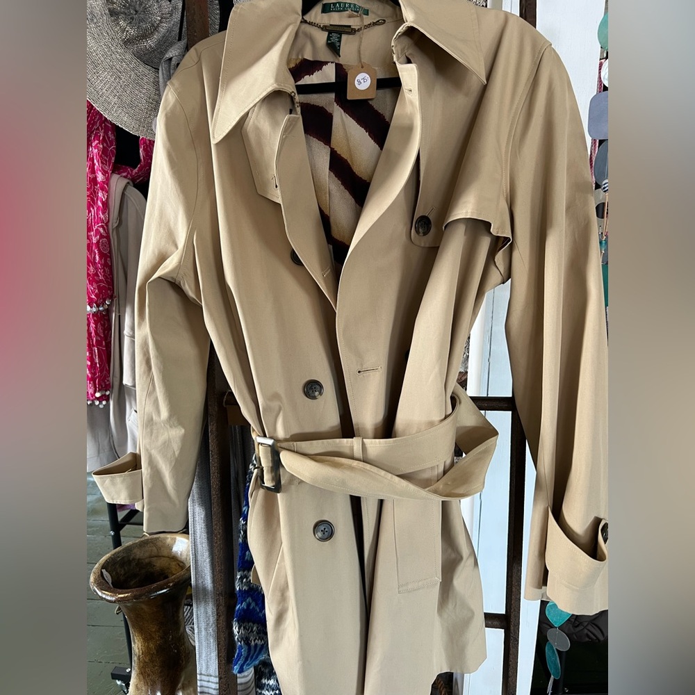 Lauren Ralph Lauren Beige Trench Coat